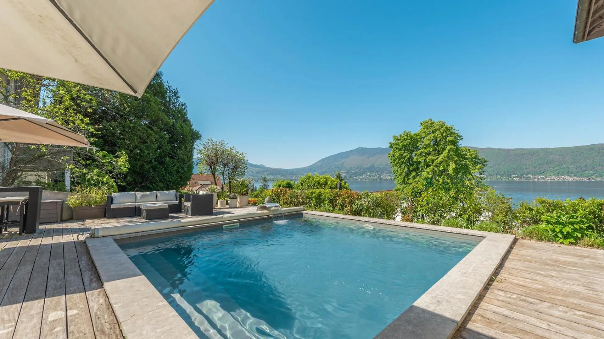 Ferienhaus M62 Jolie Villa Veyrier-Du-Lac Avec Jacuzzi Et Vue Sur Lac Frankreich